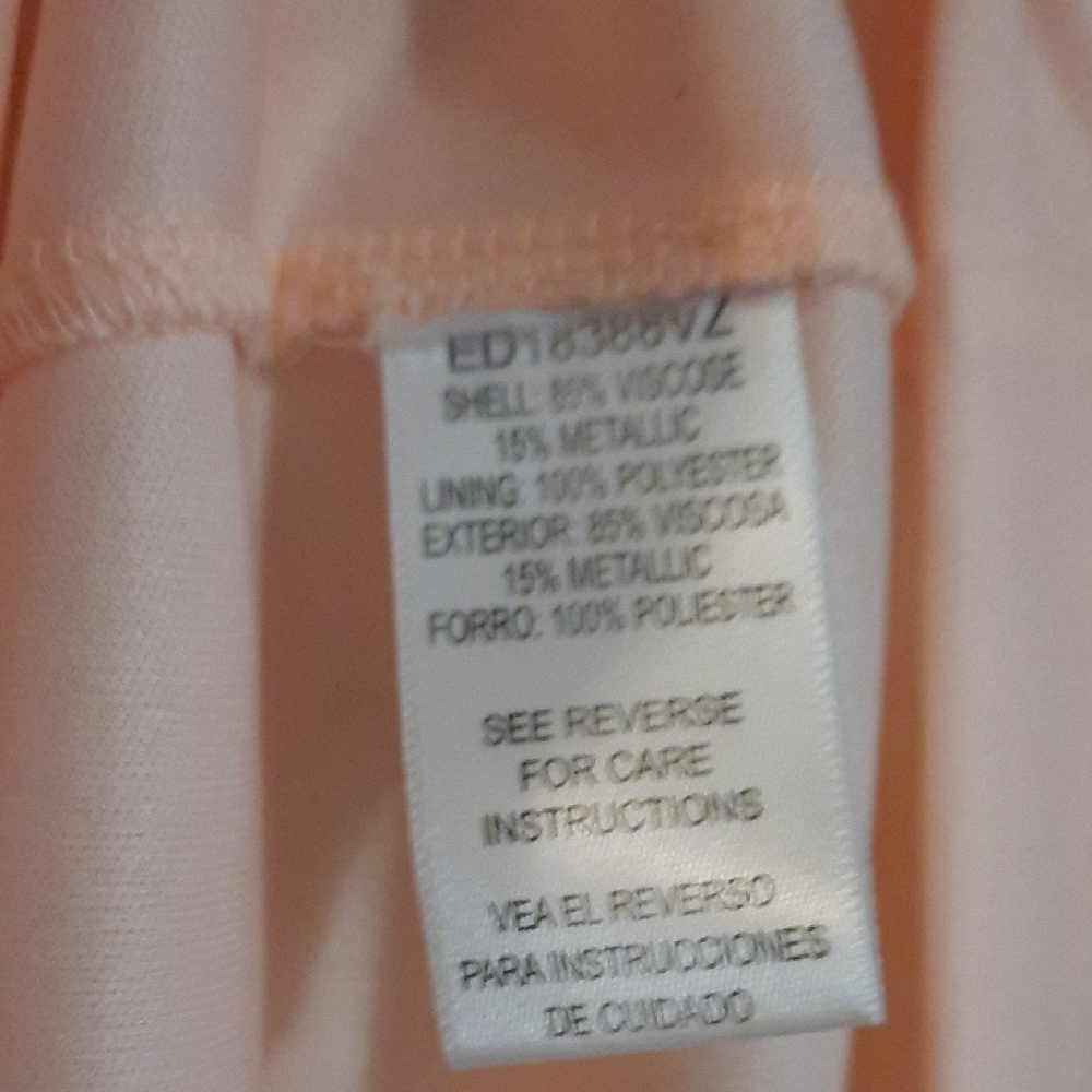 Altar'd State Coral Maxi Dress with Gold Accents - Picture 8 of 8